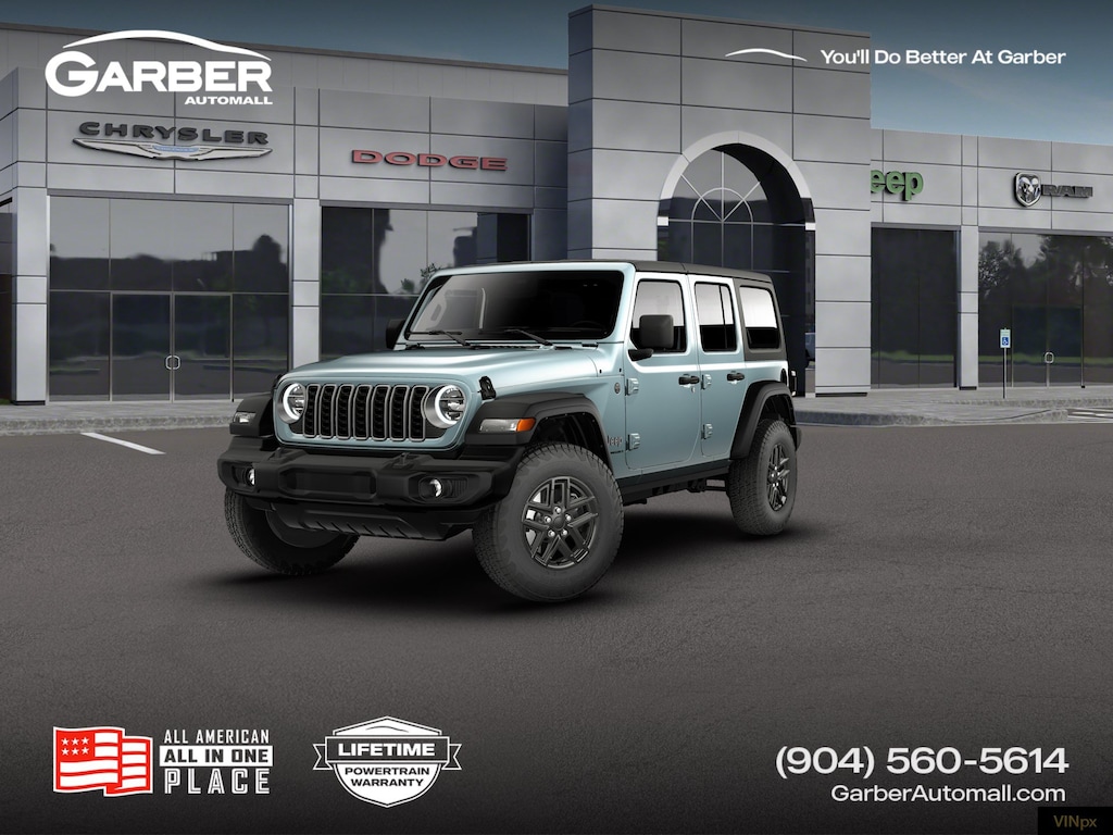 New 2026 Jeep Wrangler 4-Door Sport S 4x4 Sport Utility