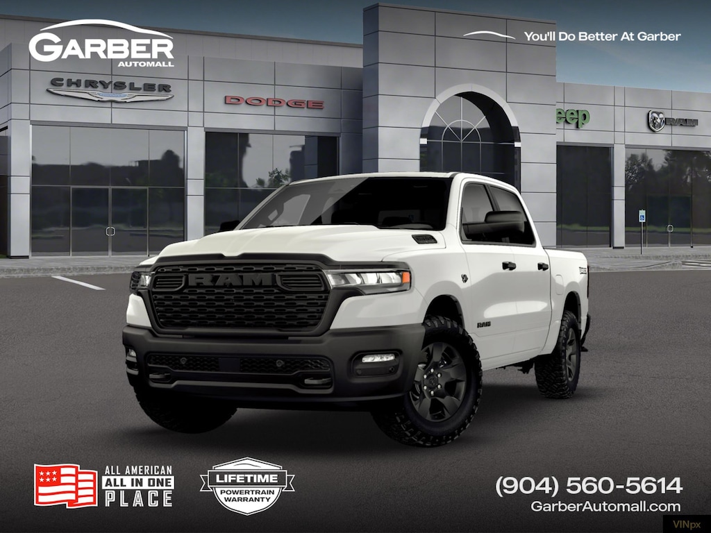 New 2026 Ram 1500 WARLOCK CREW CAB 4X4 5'7 BOX Pickup