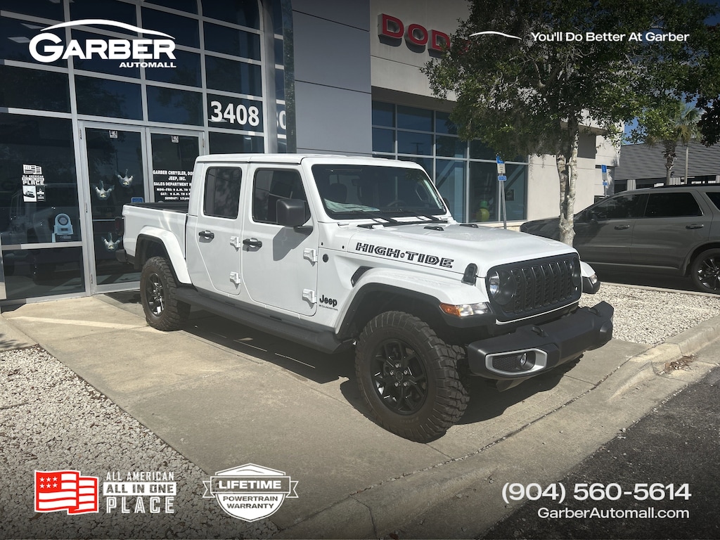 New 2025 Jeep Gladiator HIGH TIDE 4X4 Pickup