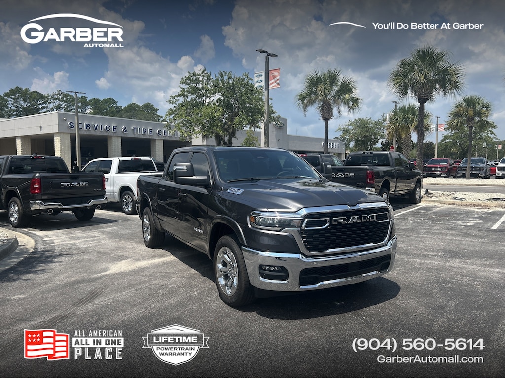 New 2025 Ram 1500 BIG HORN CREW CAB 4X4 5'7 BOX Pickup