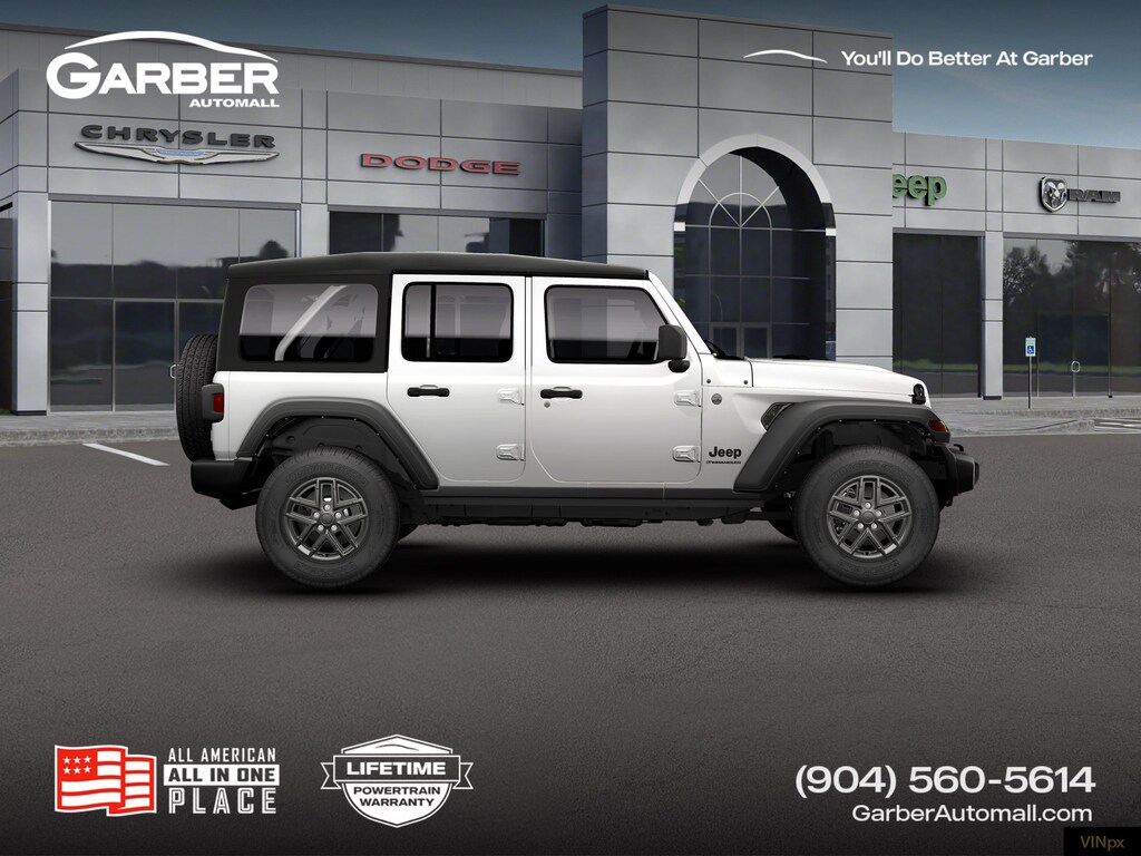 New 2026 Jeep Wrangler 4-DOOR SPORT Sport Utility