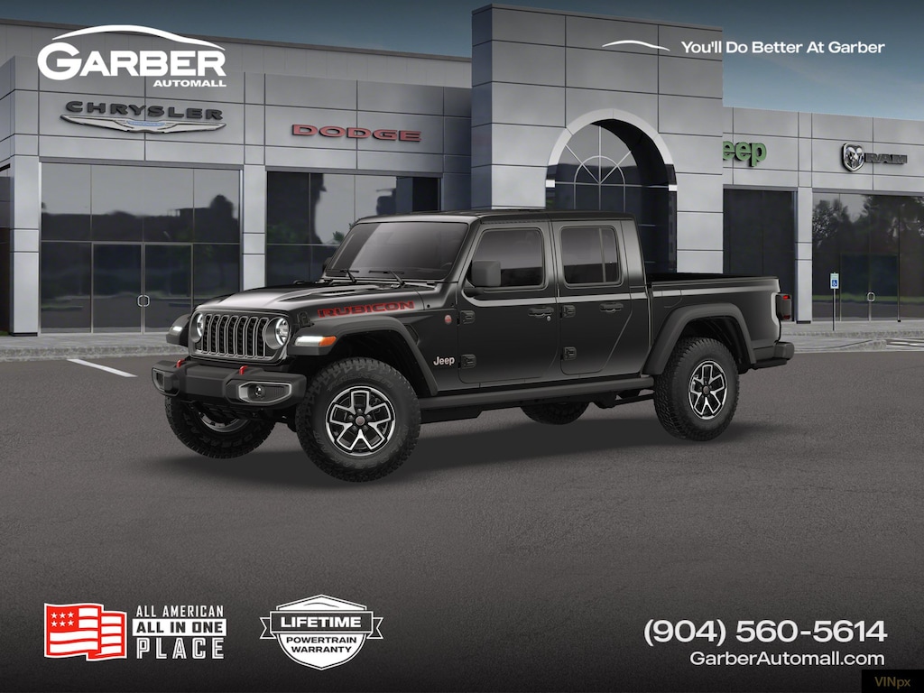New 2026 Jeep Gladiator RUBICON 4X4 Pickup