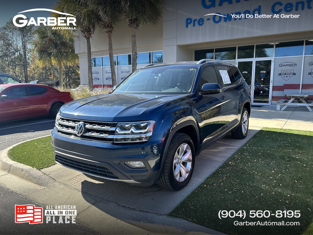 Used 2018 Volkswagen Atlas 3.6L V6 SE SUV