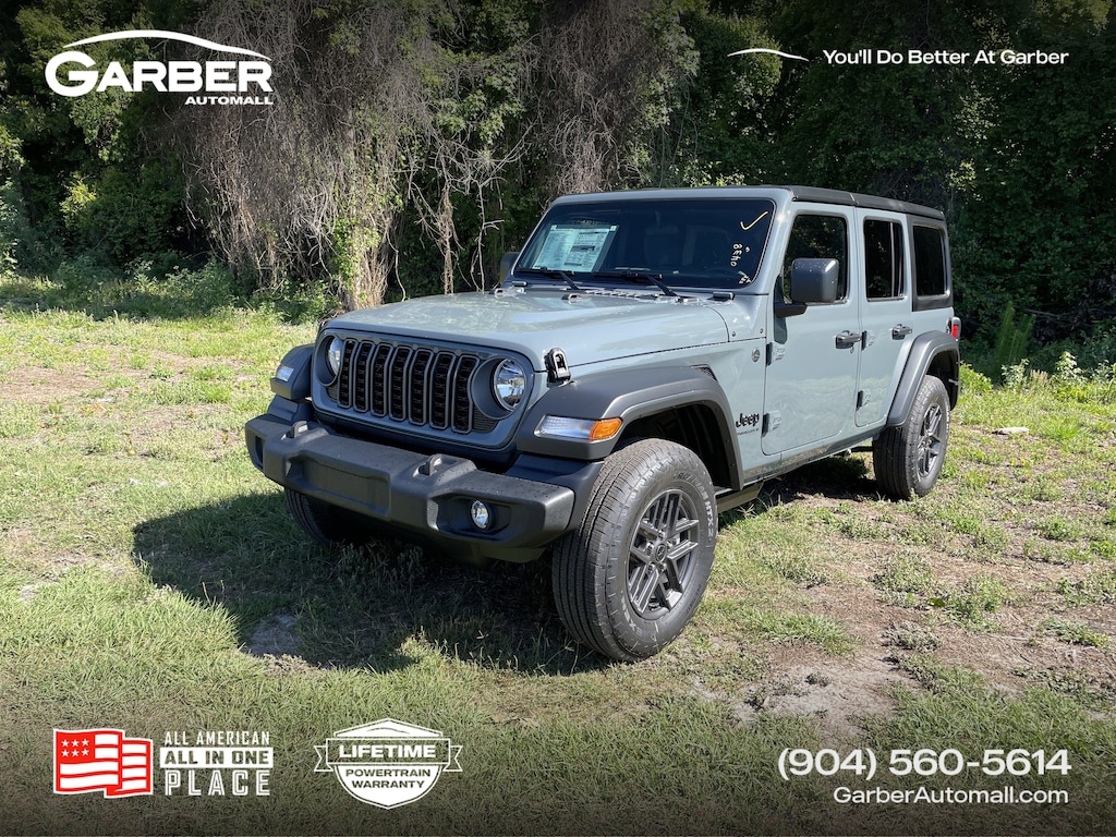 New 2026 Jeep Wrangler 4-DOOR SPORT Sport Utility