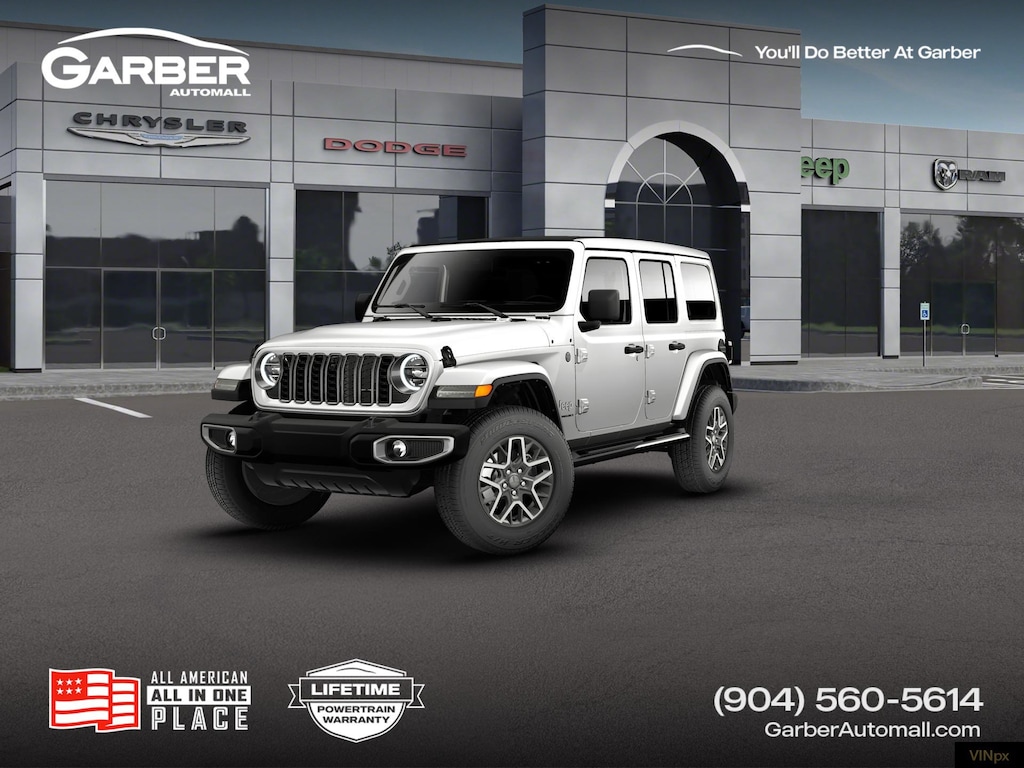New 2026 Jeep Wrangler 4-DOOR SAHARA Sport Utility