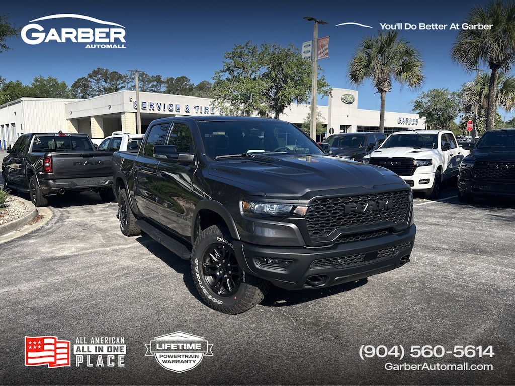 New 2026 Ram 1500 REBEL CREW CAB 4X4 5'7 BOX Pickup