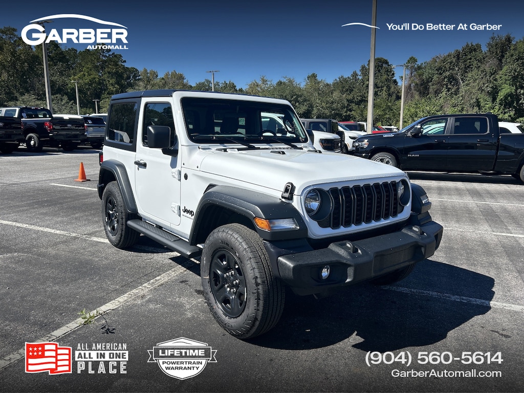 New 2026 Jeep Wrangler 2-DOOR SPORT Sport Utility