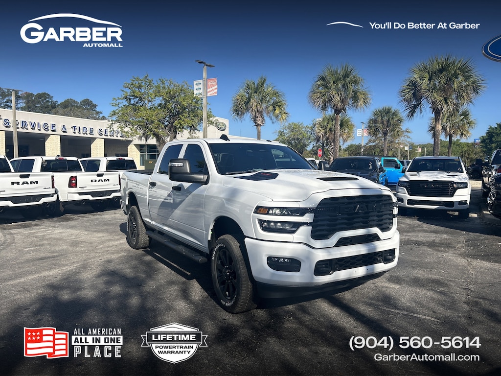 New 2026 Ram 2500 BLACK EXPRESS CREW CAB 4X4 6'4 BOX Pickup