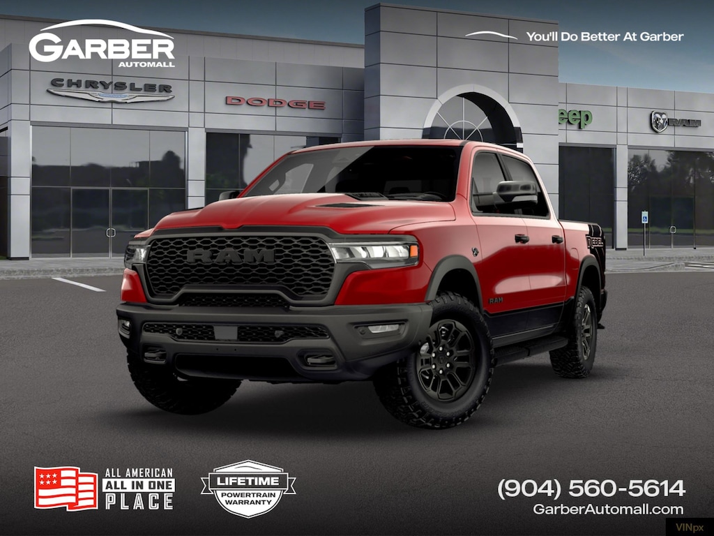 New 2026 Ram 1500 REBEL CREW CAB 4X4 5'7 BOX Pickup