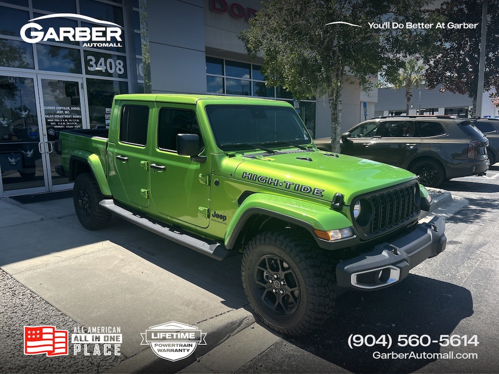 New 2025 Jeep Gladiator HIGH TIDE 4X4 Pickup