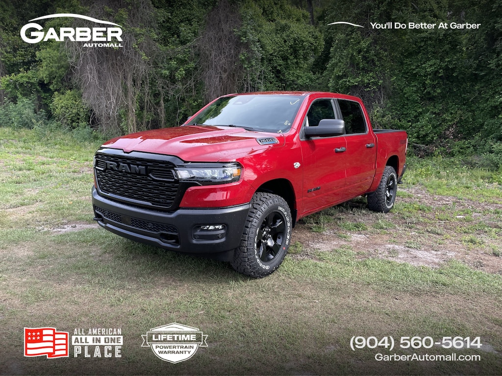 New 2026 Ram 1500 WARLOCK CREW CAB 4X4 5'7 BOX Pickup