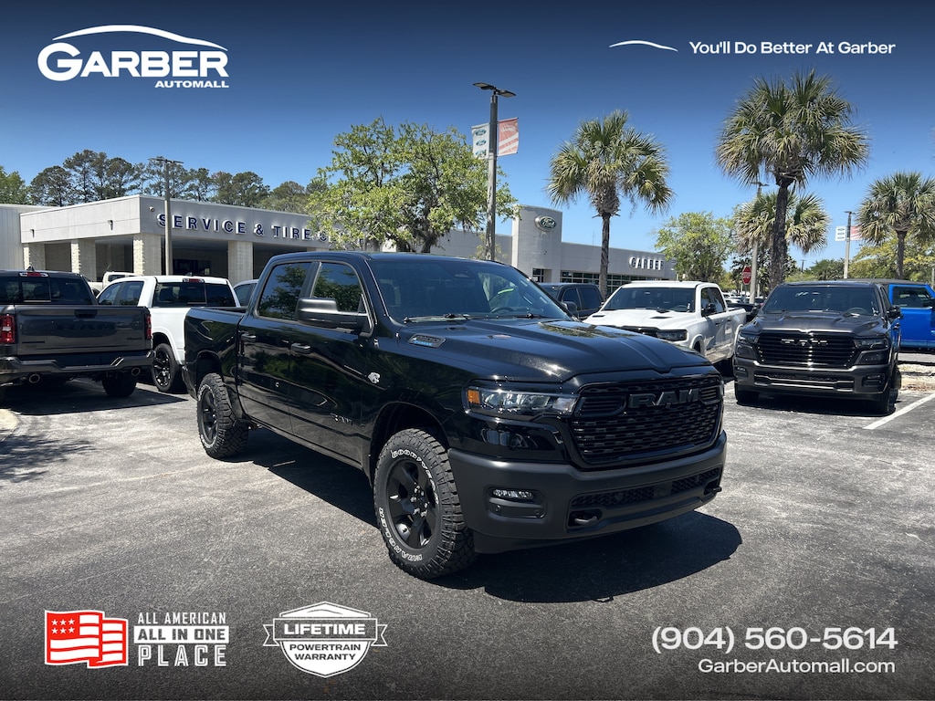 New 2026 Ram 1500 WARLOCK CREW CAB 4X4 5'7 BOX Pickup