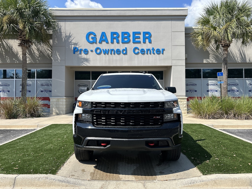 Used 2021 Chevrolet Silverado 1500 Custom Trail Boss Truck Crew Cab