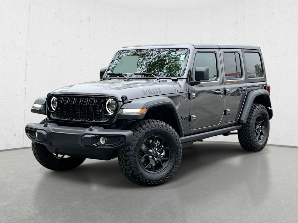New 2026 Jeep Wrangler 4-DOOR WILLYS Sport Utility