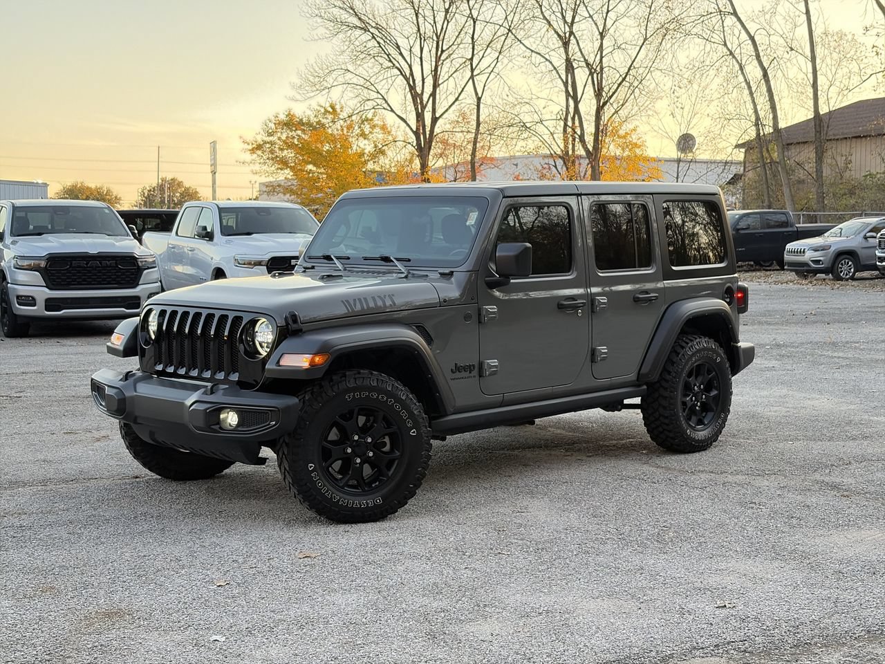 Certified 2023 Jeep Wrangler Willys SUV