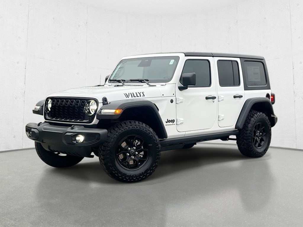 New 2026 Jeep Wrangler 4-DOOR WILLYS Sport Utility