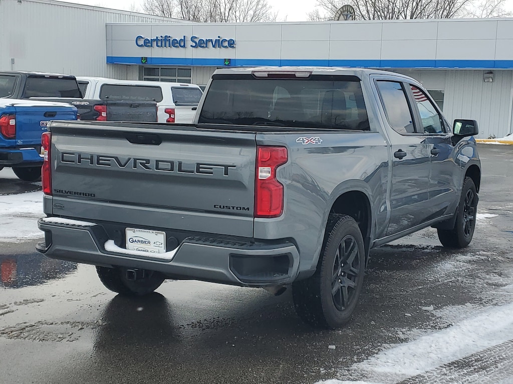 Used 2022 Chevrolet Silverado 1500 LTD Custom Truck Crew Cab