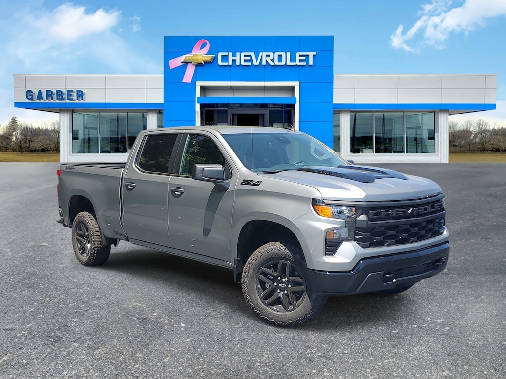 New 2026 Chevrolet Silverado 1500 Custom Trail Boss Truck