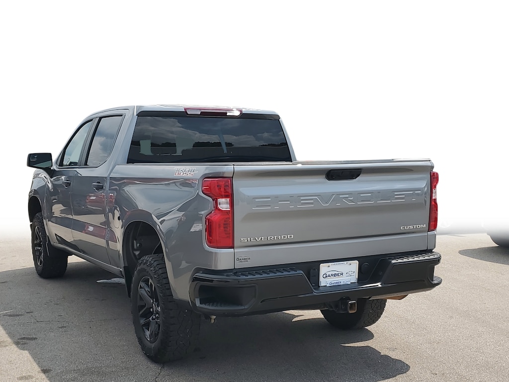 Used 2023 Chevrolet Silverado 1500 Custom Trail Boss Truck Crew Cab