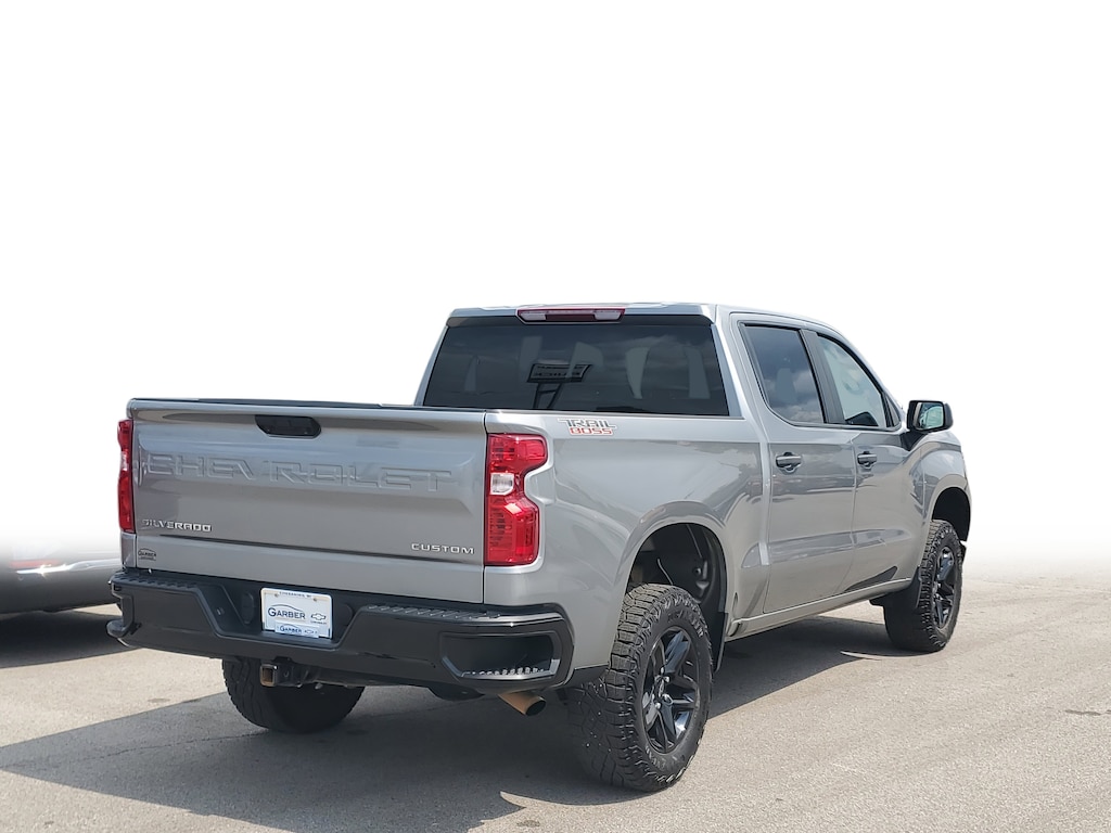 Used 2023 Chevrolet Silverado 1500 Custom Trail Boss Truck Crew Cab