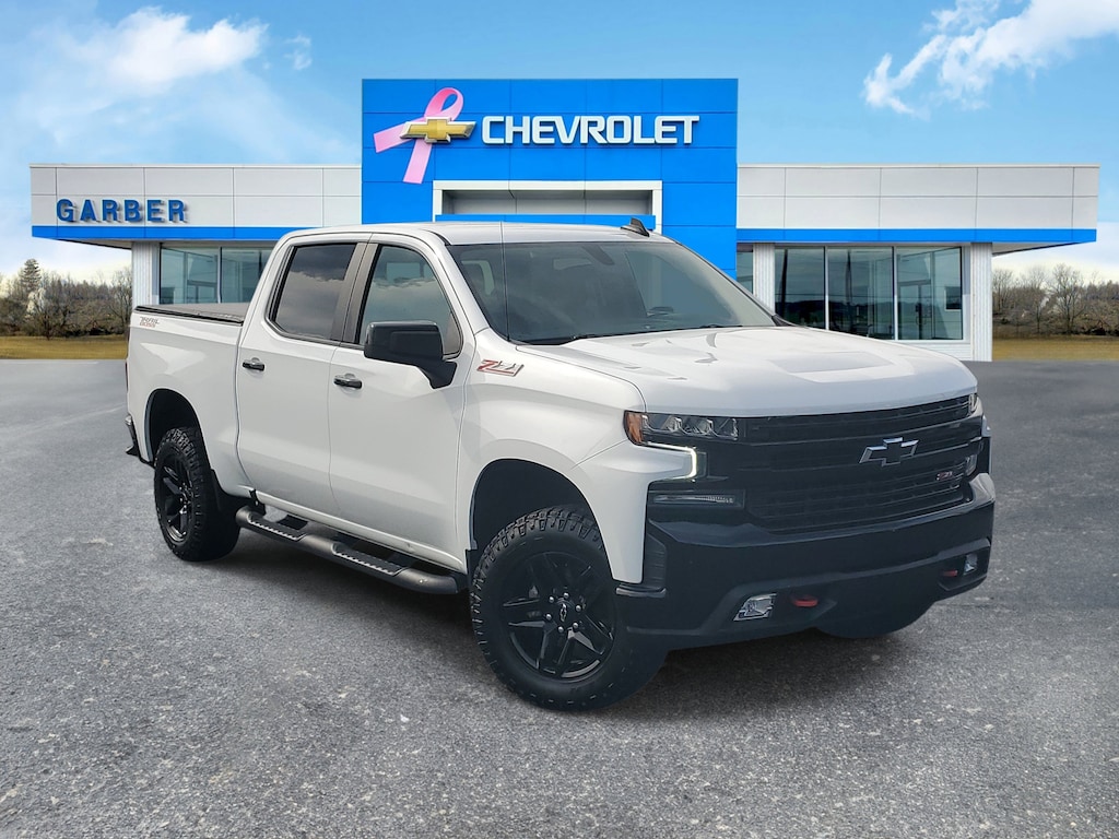 Used 2021 Chevrolet Silverado 1500 LT Trail Boss Truck Crew Cab