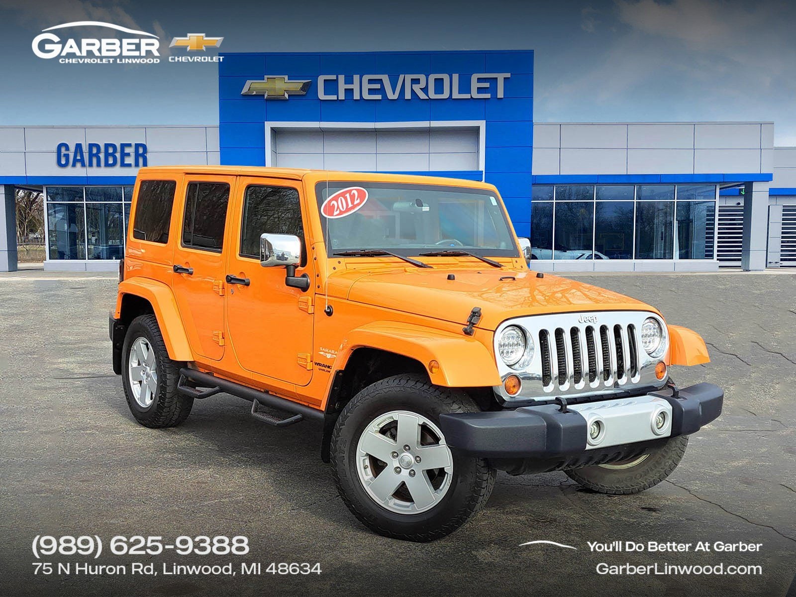2012 Jeep Wrangler Unlimited Sahara