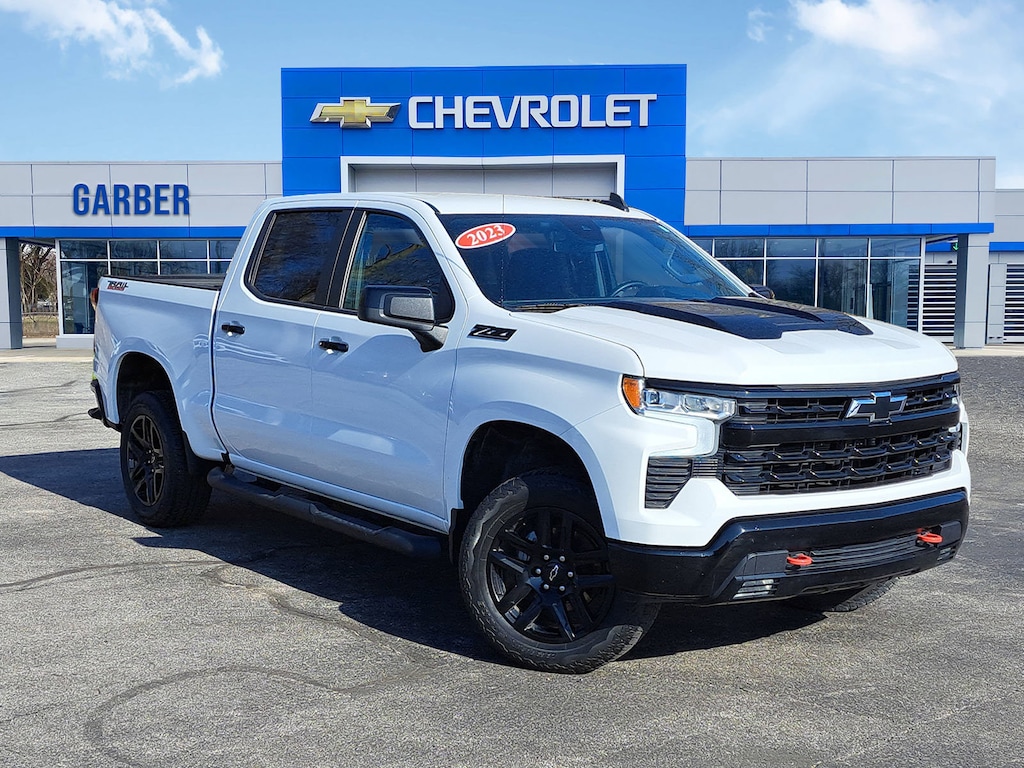 Certified 2023 Chevrolet Silverado 1500 LT Trail Boss Truck Crew Cab