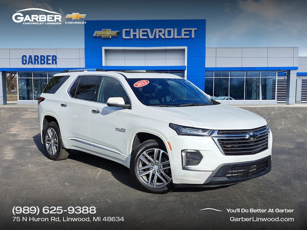Used 2022 Chevrolet Traverse High Country SUV