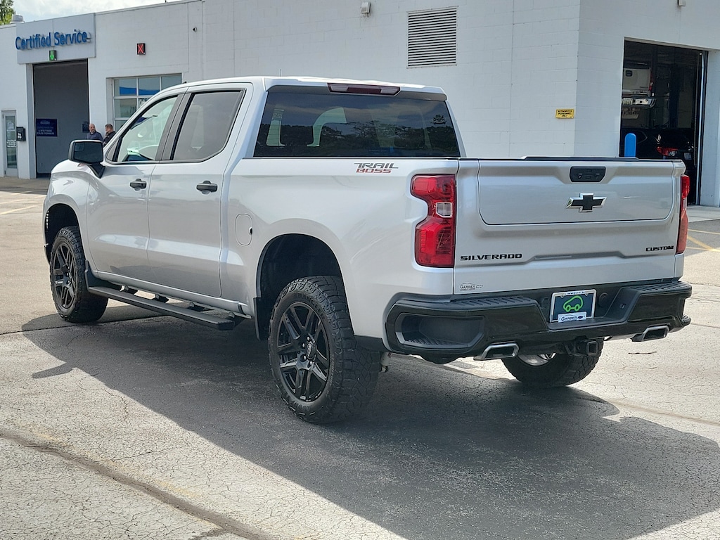 Used 2022 Chevrolet Silverado 1500 Custom Trail Boss Truck Crew Cab