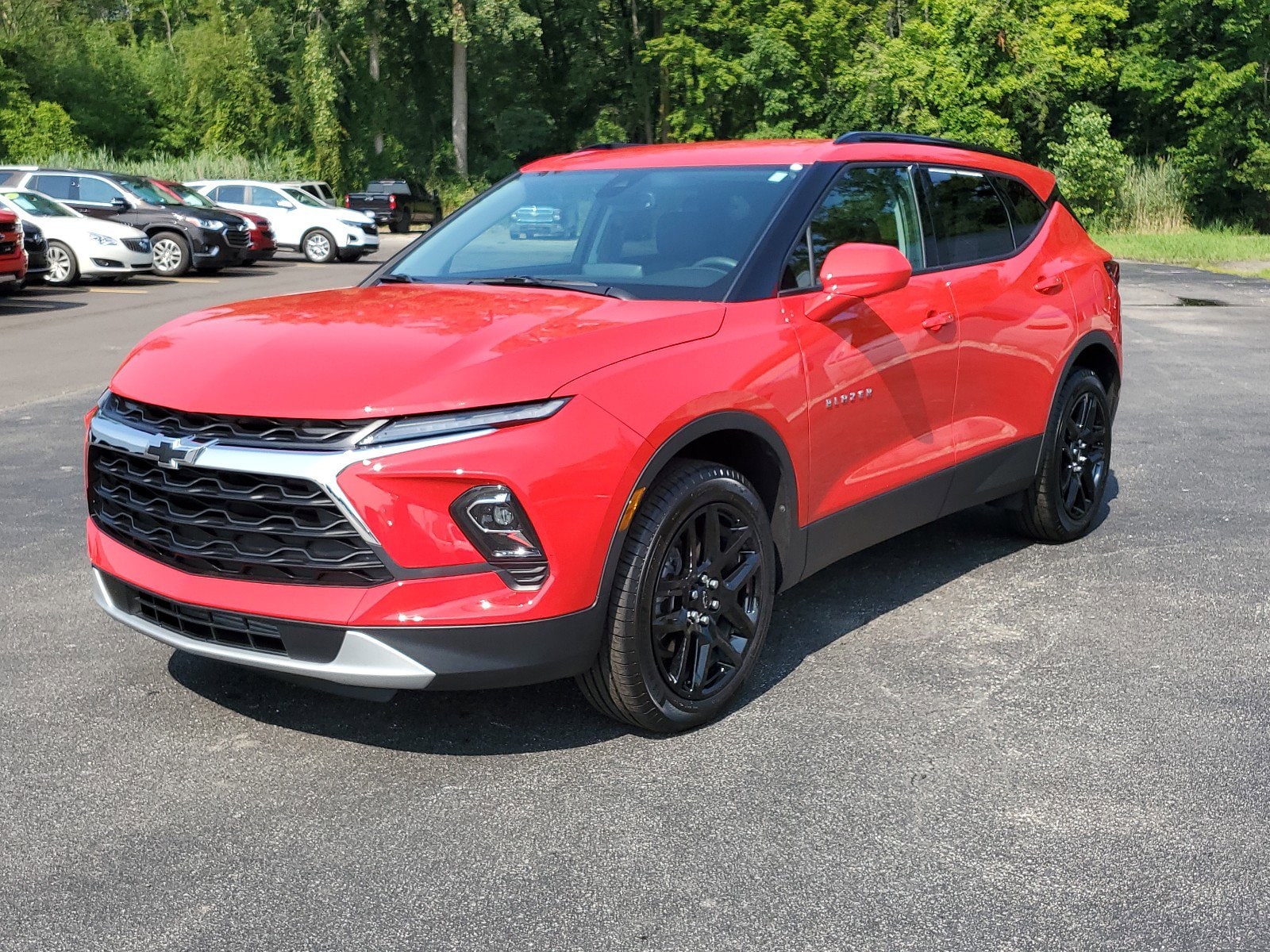 Used 2024 Chevrolet Blazer 2LT with VIN 3GNKBCR49RS160157 for sale in Linwood, MI