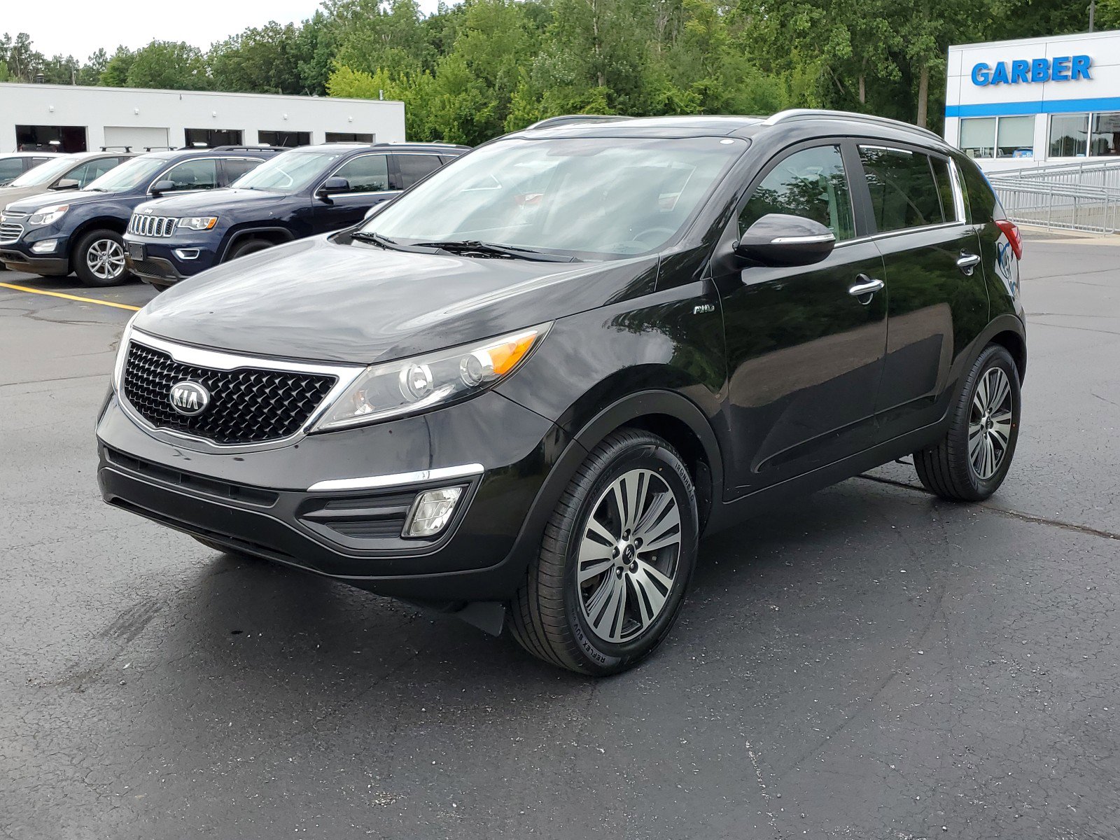 Used 2015 Kia Sportage EX with VIN KNDPCCAC0F7712069 for sale in Linwood, MI