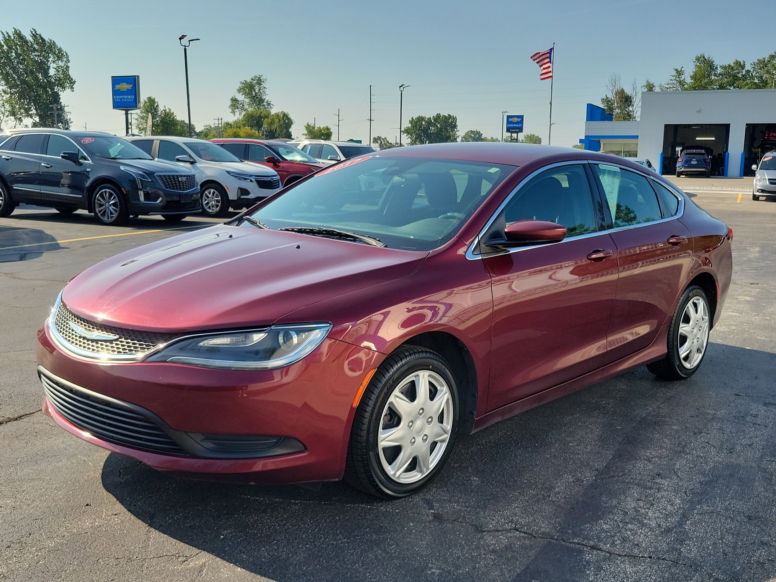 Used 2017 Chrysler 200 LX with VIN 1C3CCCFB1HN502131 for sale in Linwood, MI