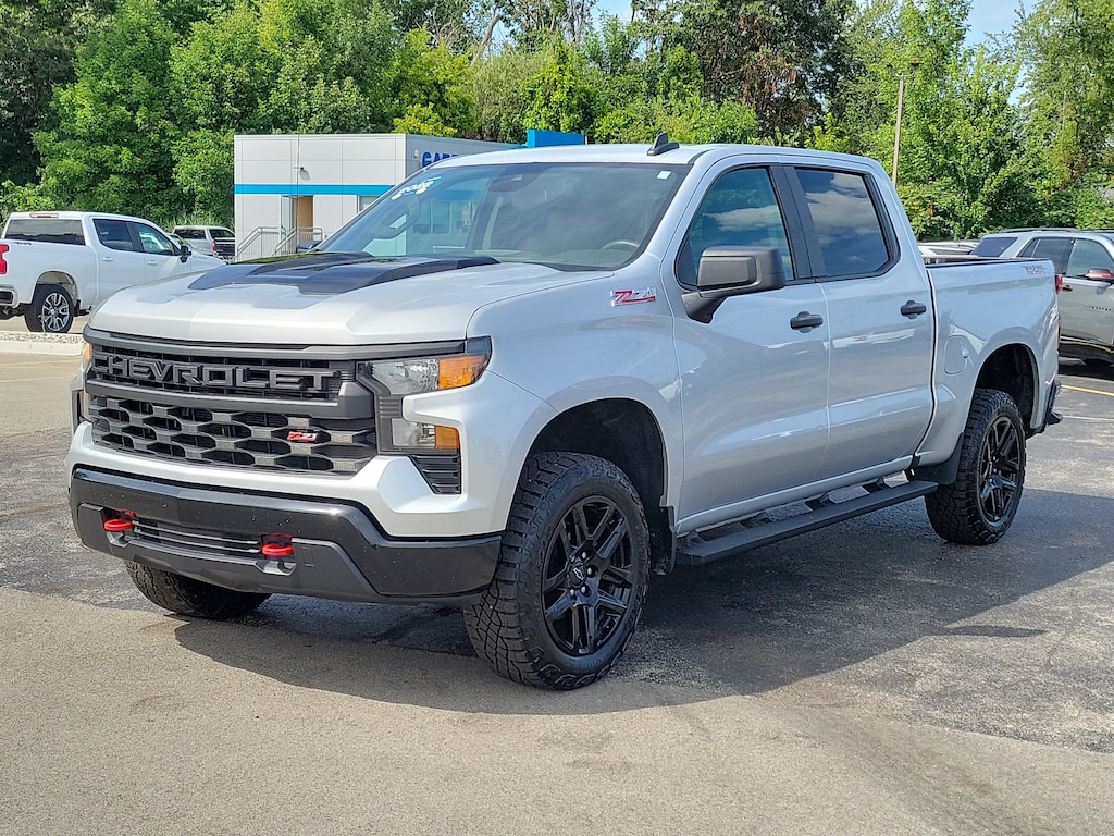 Used 2022 Chevrolet Silverado 1500 Custom Trail Boss Truck Crew Cab
