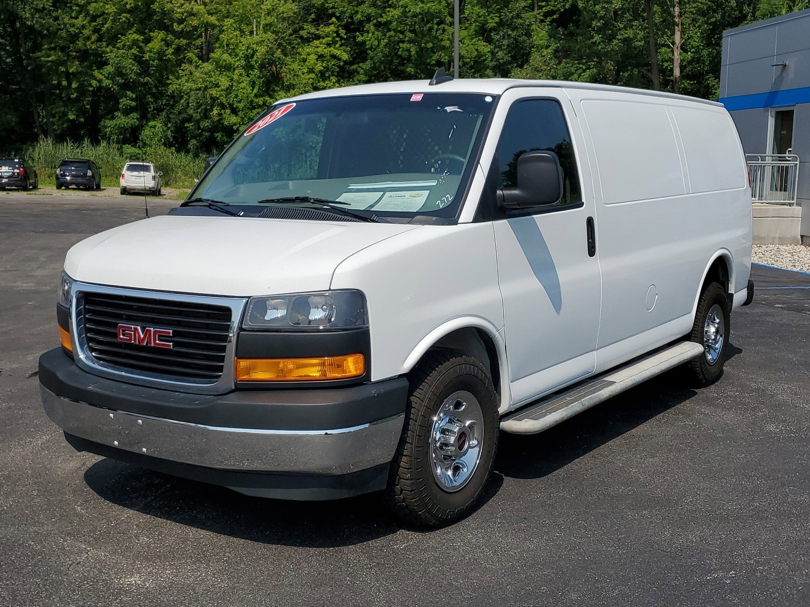 Used 2021 GMC Savana Cargo Work Van with VIN 1GTW7AF72M1262277 for sale in Linwood, MI