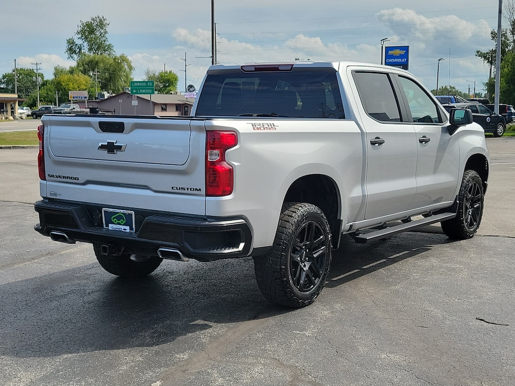 Used 2022 Chevrolet Silverado 1500 Custom Trail Boss Truck Crew Cab