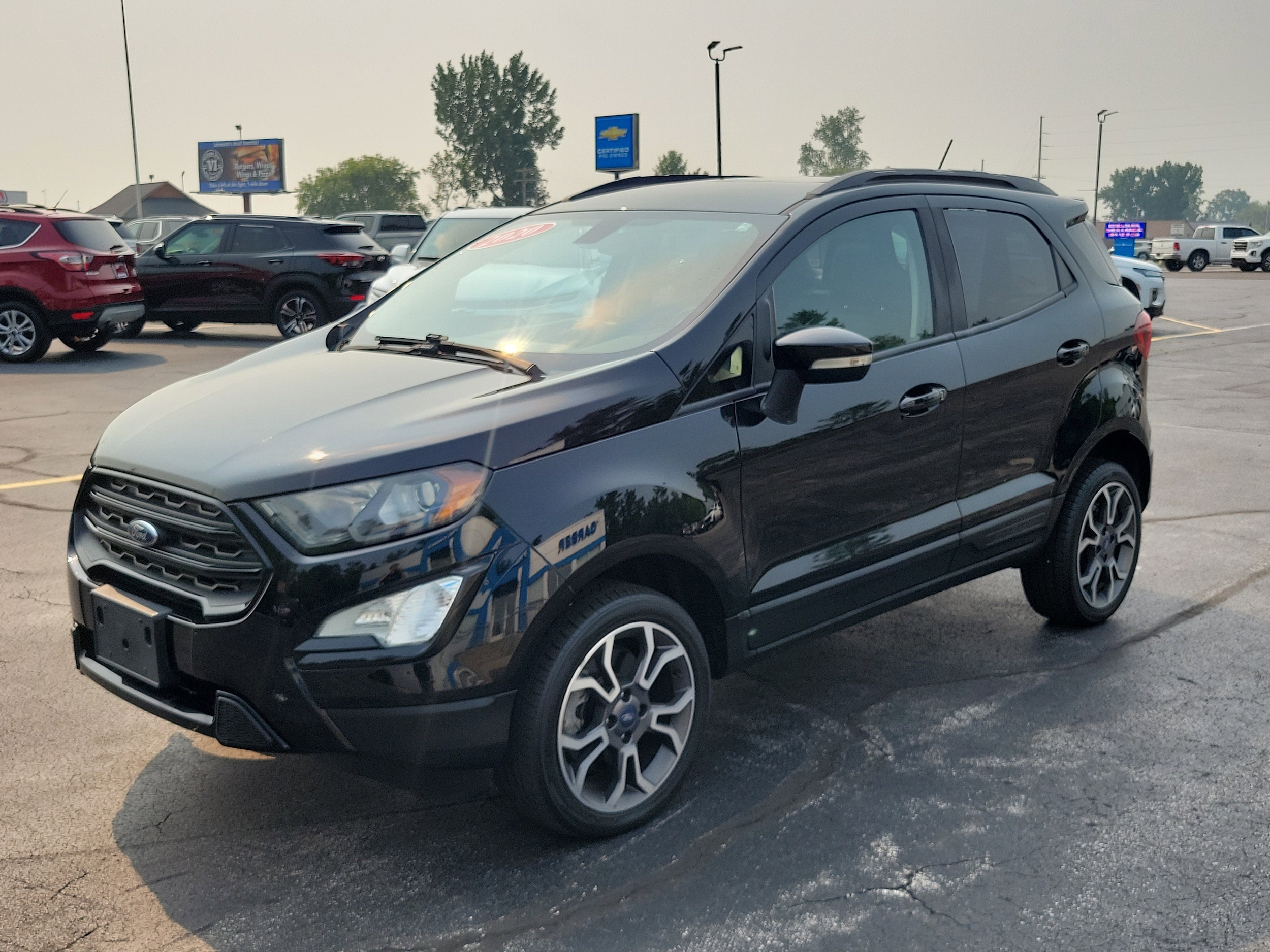 Used 2020 Ford Ecosport SES with VIN MAJ6S3JL4LC343238 for sale in Linwood, MI