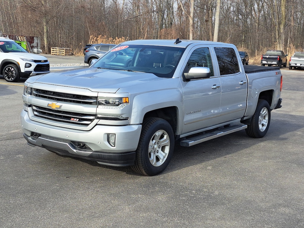 Used 2018 Chevrolet Silverado 1500 LTZ Truck Crew Cab