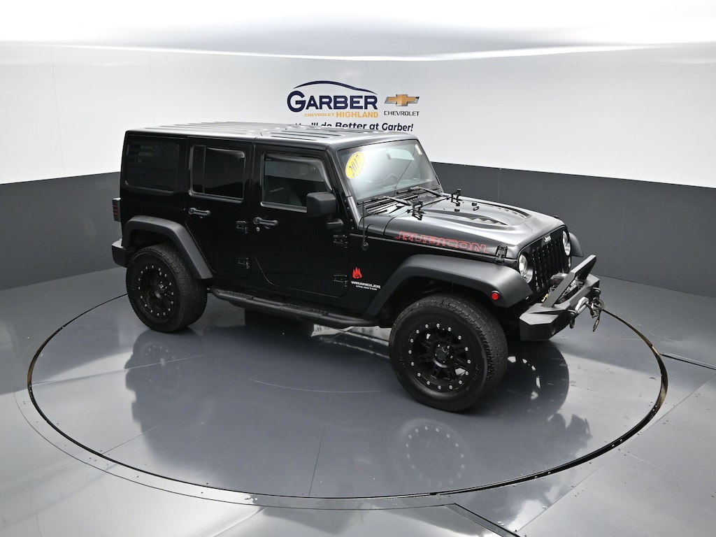 Used 2017 Jeep Wrangler JK Unlimited Rubicon 4x4 SUV