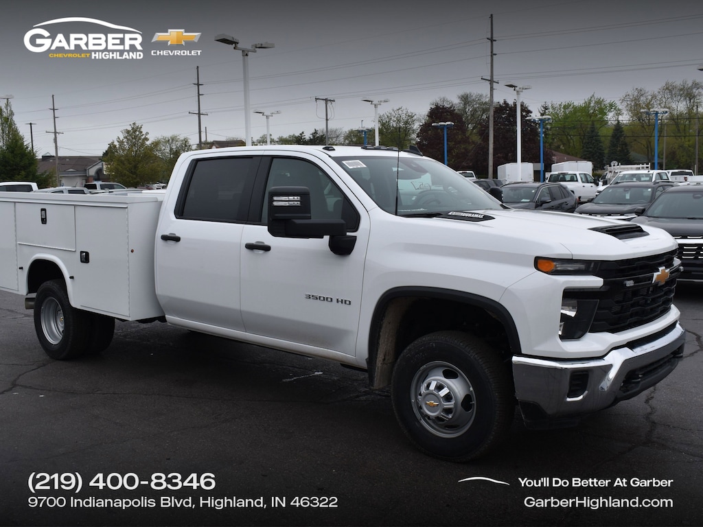 New 2025 Chevrolet Silverado 3500 HD Chassis Cab Work Truck Truck