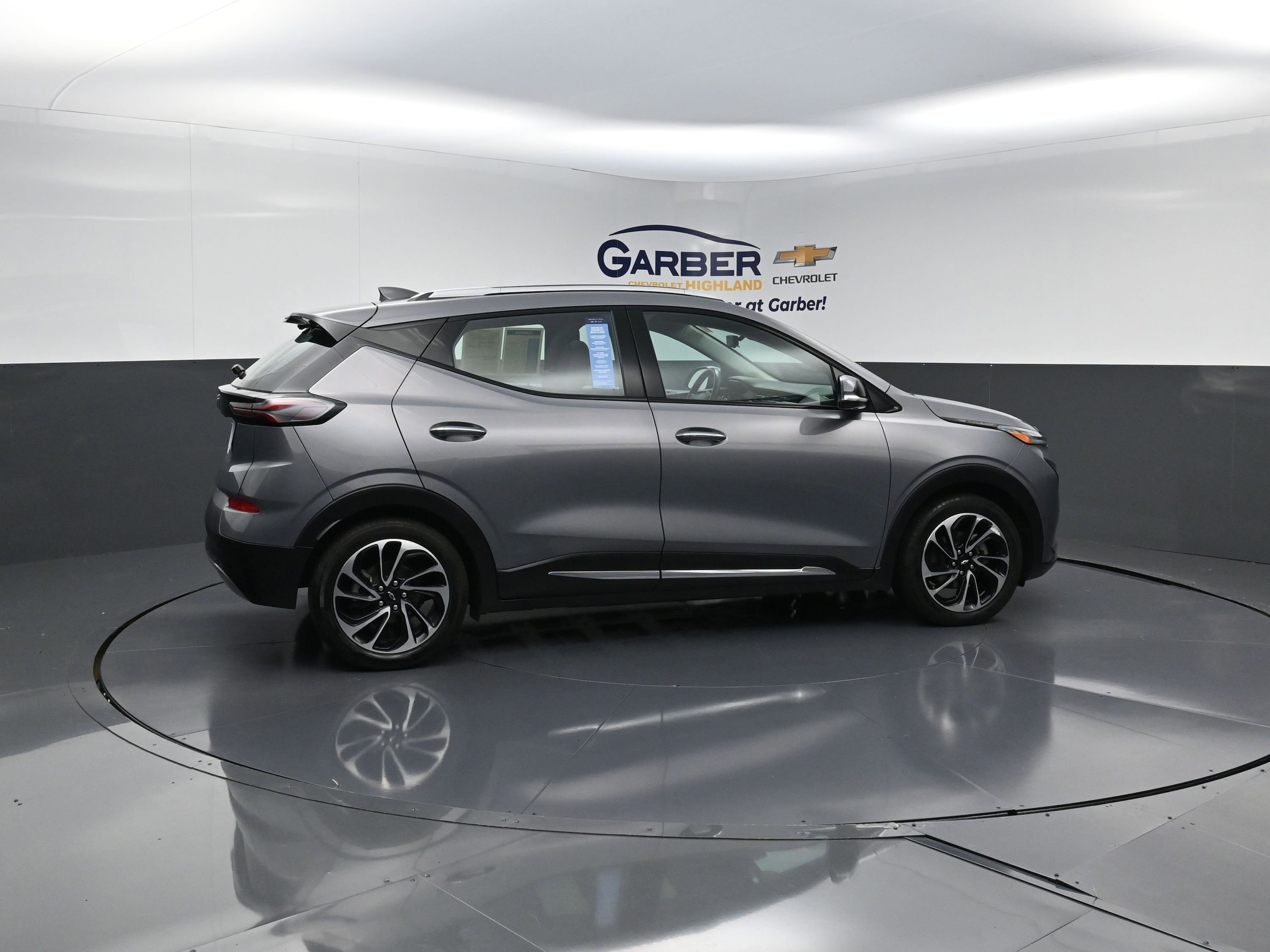 Certified 2023 Chevrolet Bolt EUV Premier with VIN 1G1FZ6S00P4133157 for sale in Highland, IN