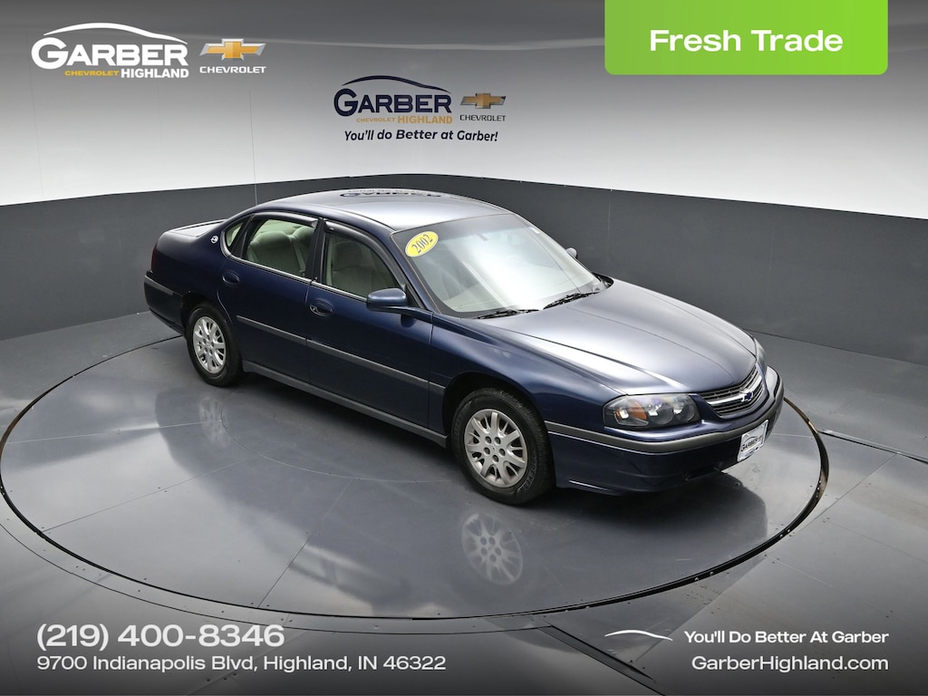 Used 2002 Chevrolet Impala Sedan