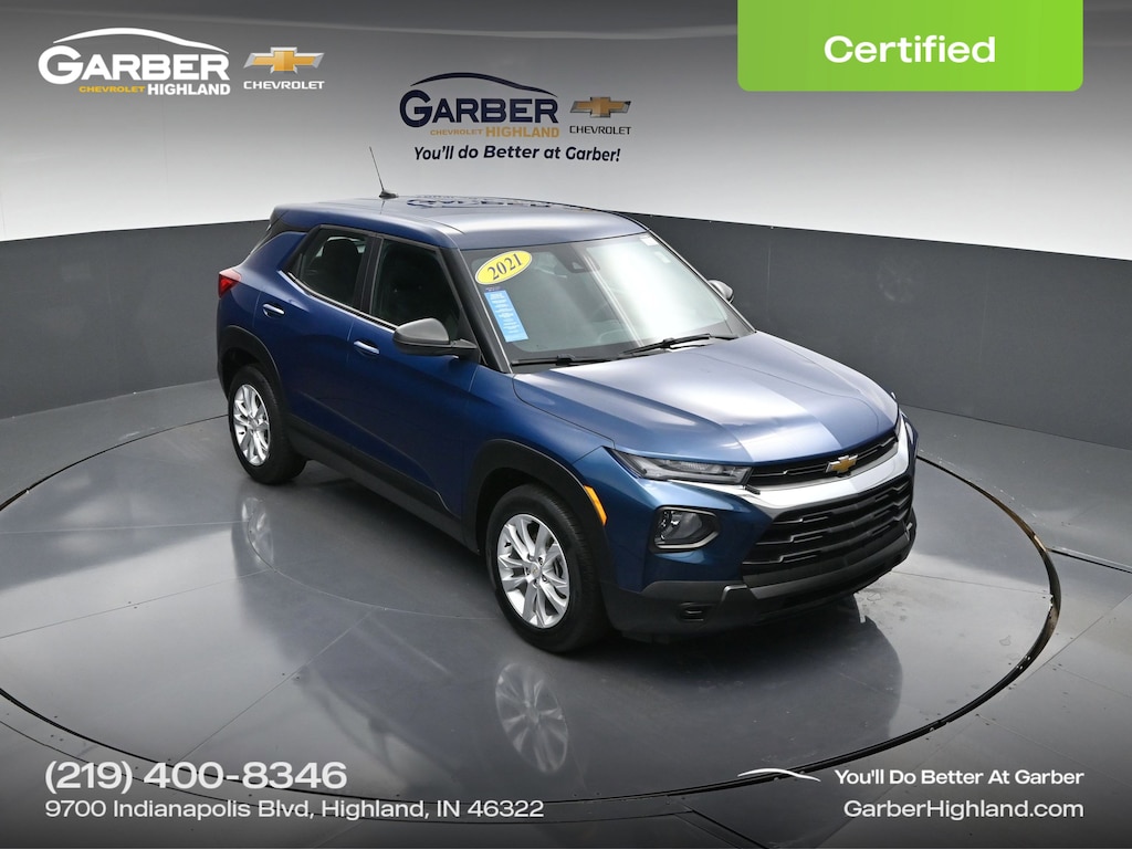 Certified 2021 Chevrolet Trailblazer LS SUV