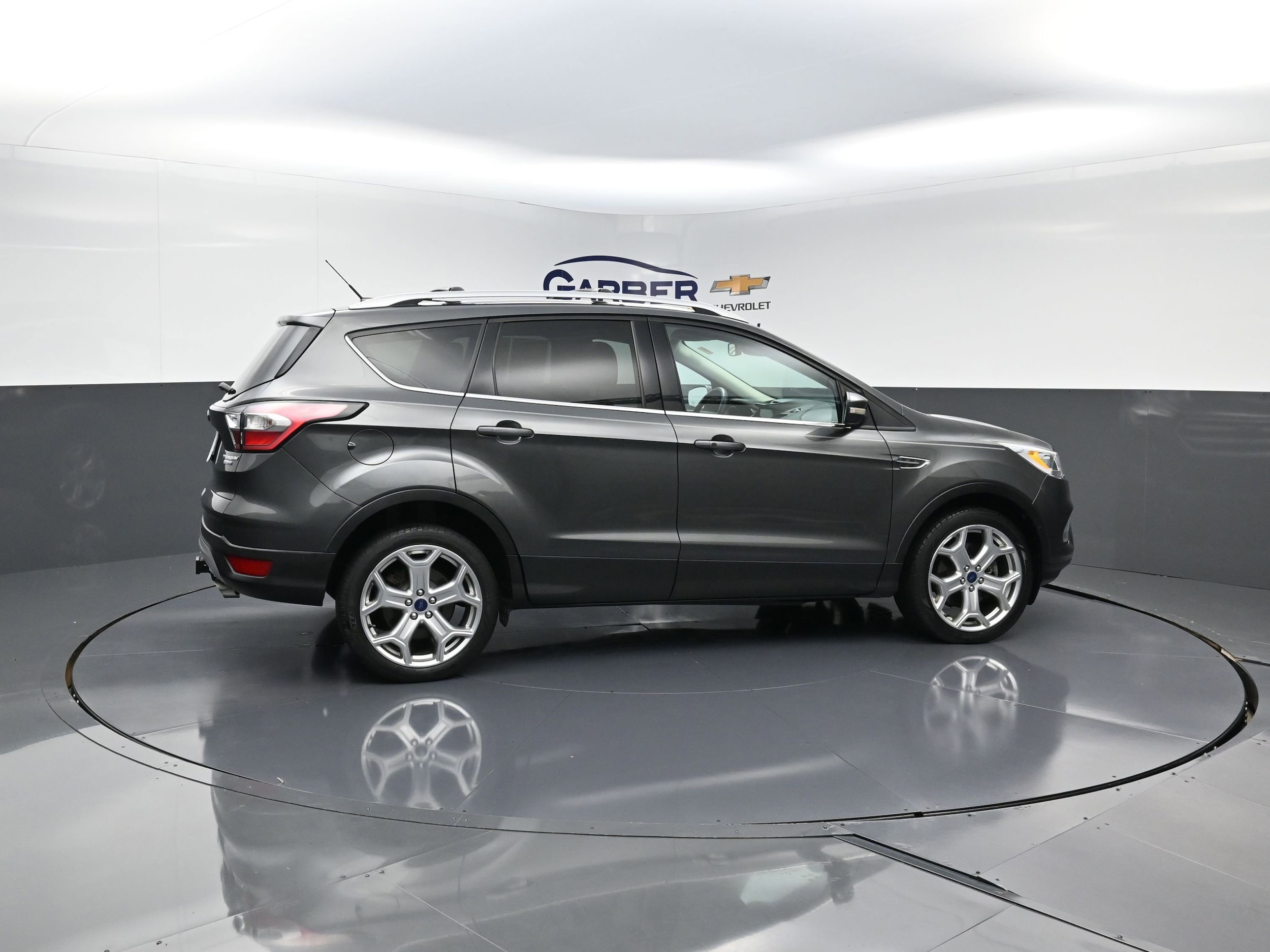Used 2017 Ford Escape Titanium with VIN 1FMCU9J98HUB62199 for sale in Highland, IN