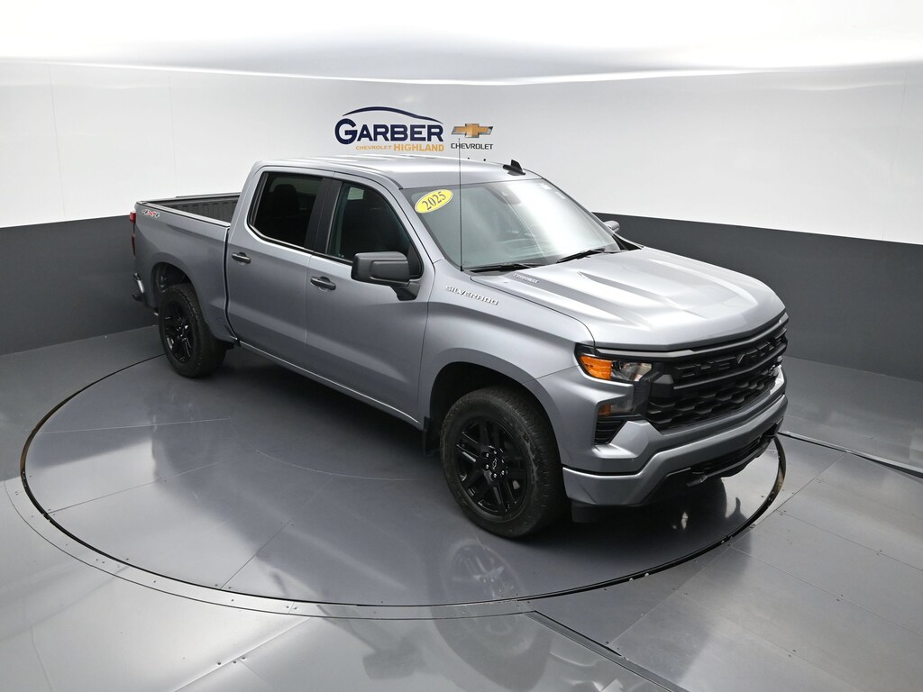 Used 2025 Chevrolet Silverado 1500 Custom Truck Crew Cab