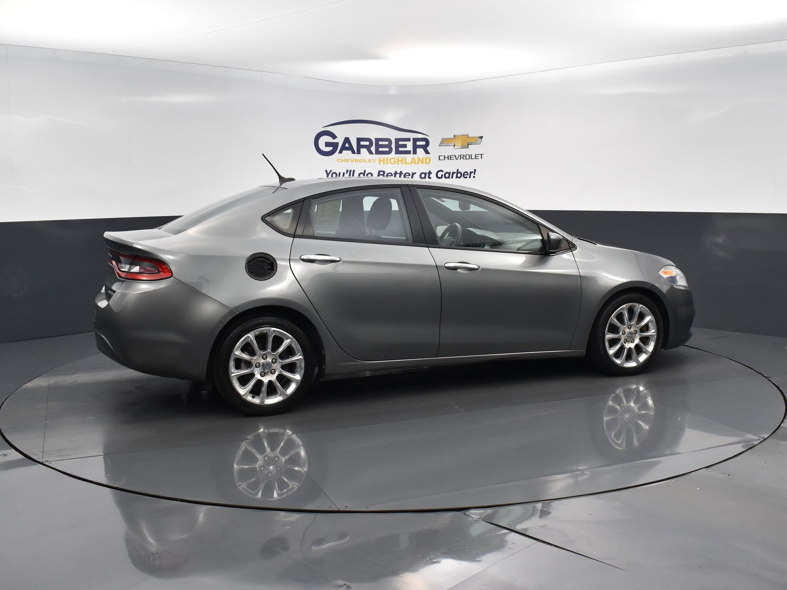 Used 2013 Dodge Dart Limited with VIN 1C3CDFCA9DD710767 for sale in Highland, IN