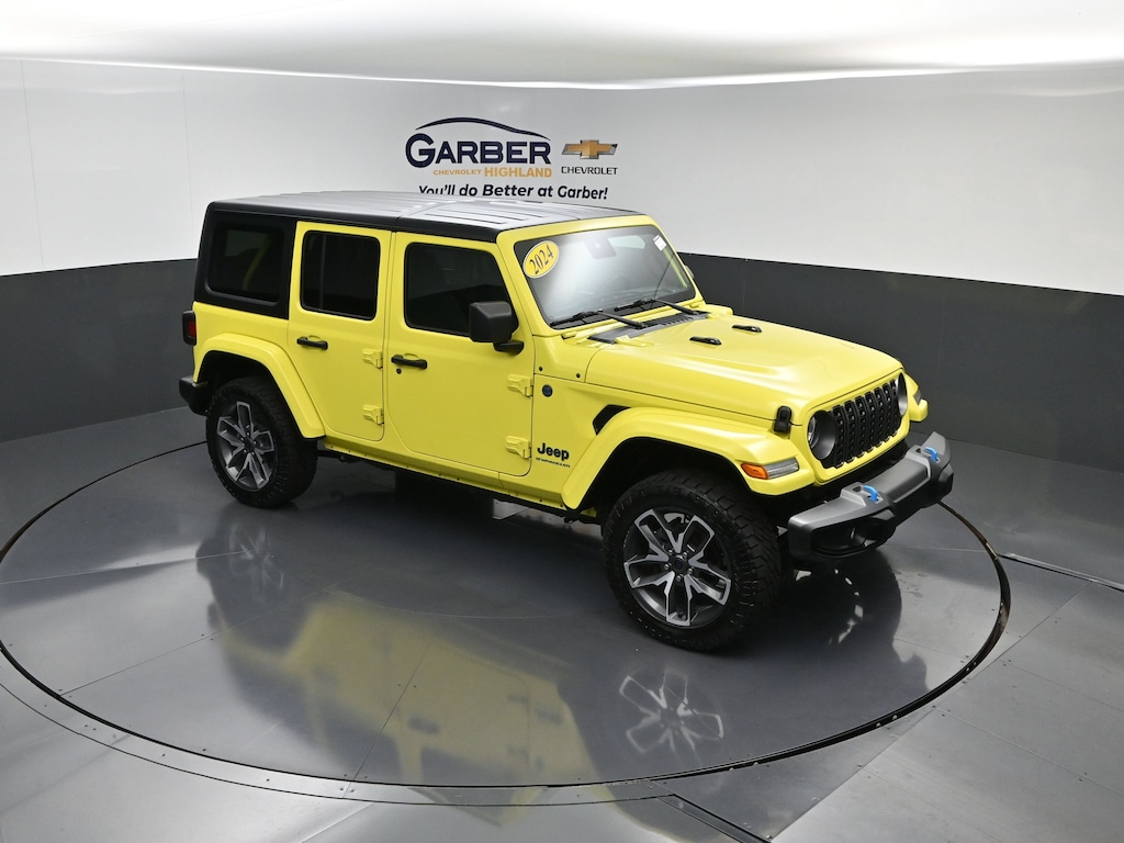 Used 2024 Jeep Wrangler 4xe Sport SUV