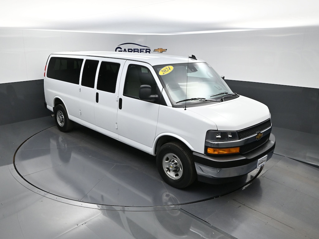 Used 2024 Chevrolet Express 3500 LT Van Extended Passenger Van