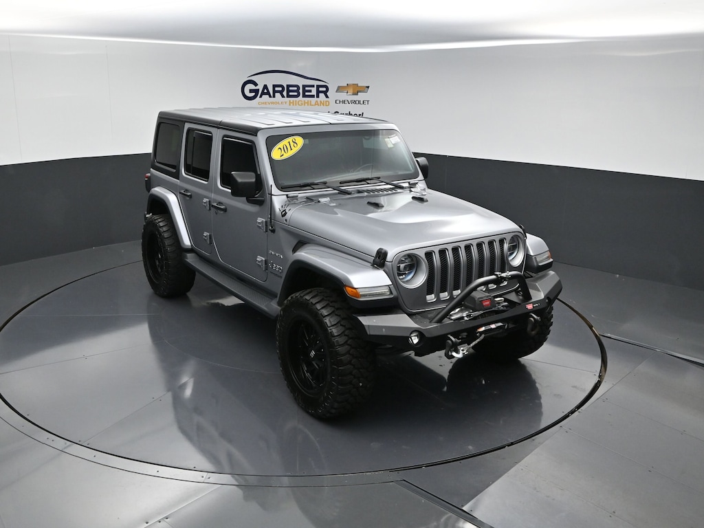 Used 2018 Jeep Wrangler Unlimited Sahara 4x4 SUV