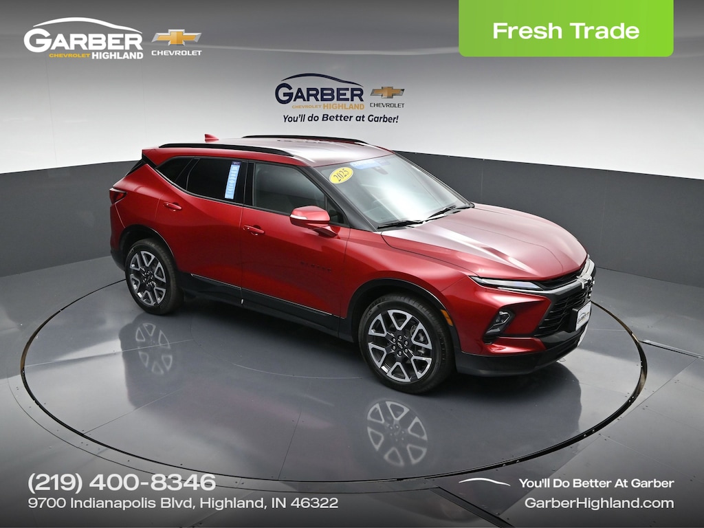 Certified 2025 Chevrolet Blazer RS SUV