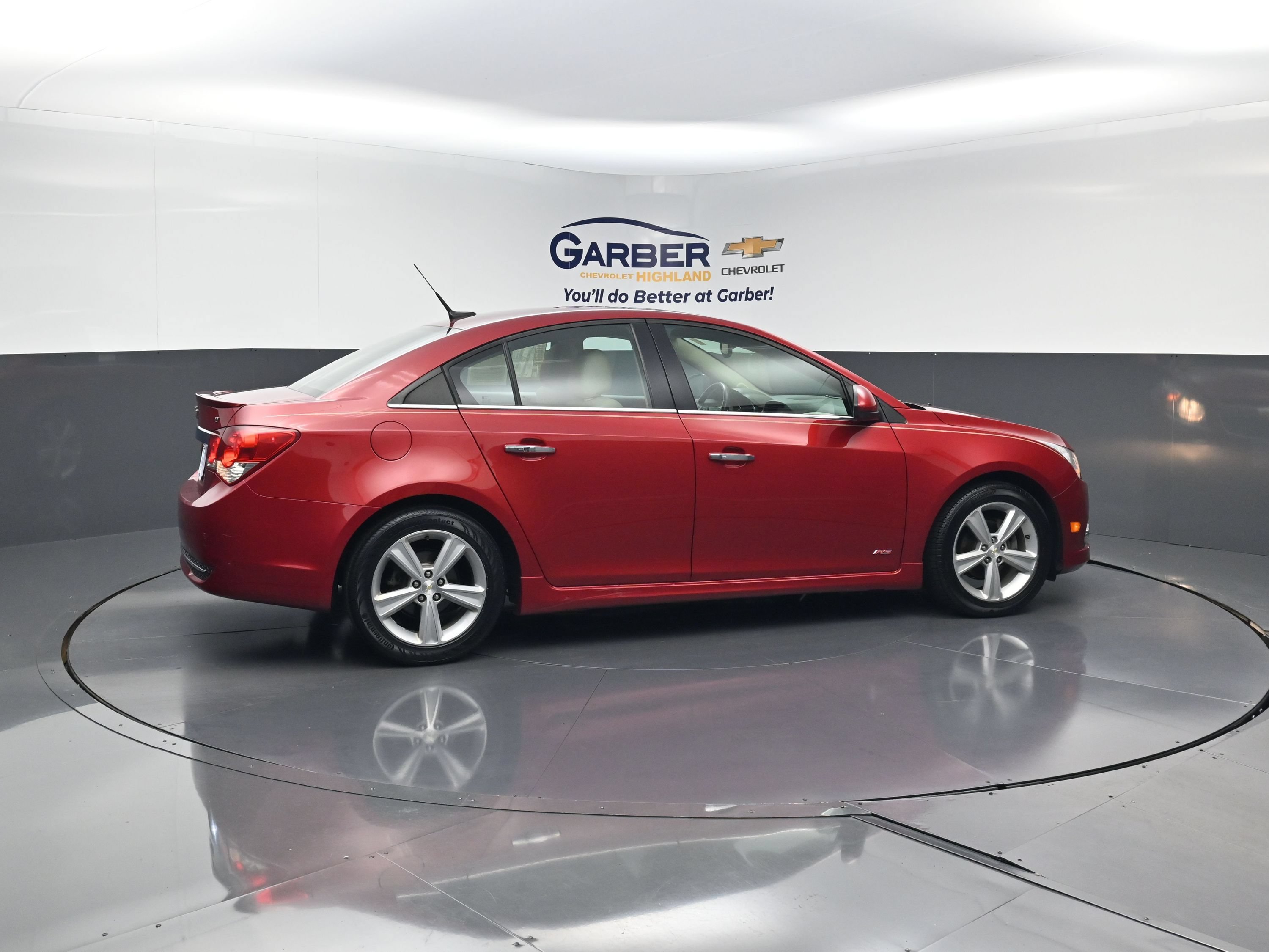 Used 2014 Chevrolet Cruze 2LT with VIN 1G1PE5SB9E7213368 for sale in Highland, IN